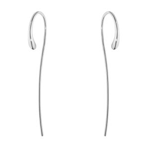 Mercy Modern Dangle Earring Sterling Silver by Georg Jensen