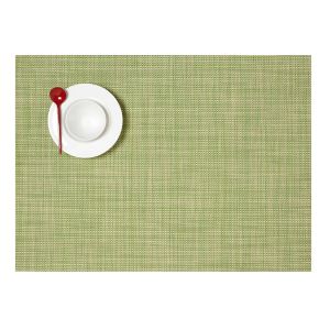 Mini Basketweave Placemat Rectangle Dill by Chilewich