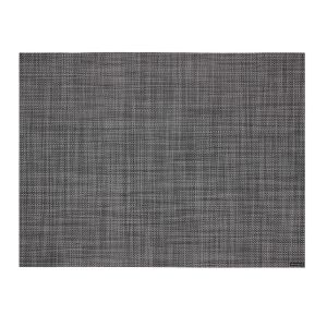 Mini Basketweave Placemat Rectangular Cool Grey by Chilewich