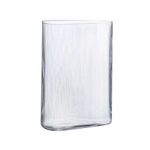 Mist Vase Tall Clear by Nude Glass