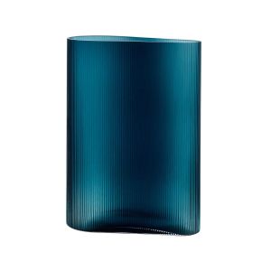 Mist Vase Tall Petroleum Green by Nude Glass