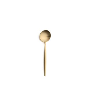 Moon Matte Champagne Coffee/Tea Spoon by Cutipol