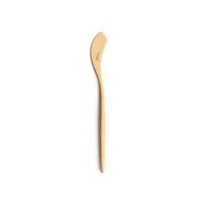 Moon Matte Gold Fish Knife by Cutipol