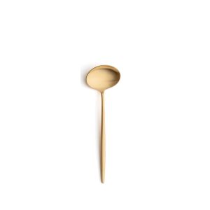 Moon Matte Gold Sauce Ladle by Cutipol