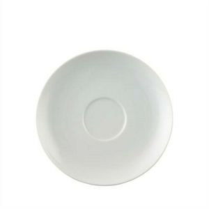 Moon White Cream Soup Saucer (Import) by Rosenthal