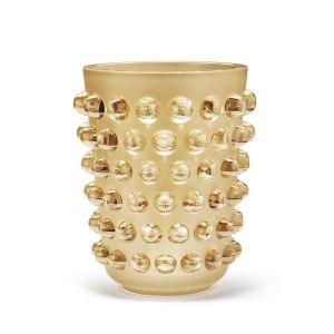 Mossi Vase Gold Luster Xxl by Lalique