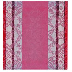 Mumbai Pink Napkin by Le Jacquard Francais