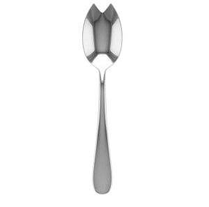 Natura Stainless Mirror Salad Spoon For Serving by Mepra