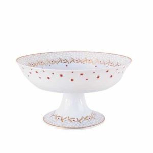 Noel Footed Plate by Bernardaud