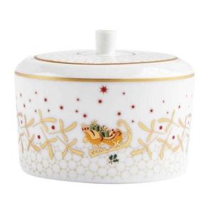 Noel Sugar Bowl by Bernardaud