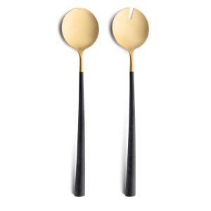 Noor Gold Salad Set by Cutipol