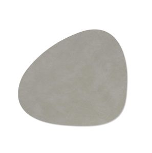 Nupo Table Mat Curve Medium Light Grey by Lind DNA