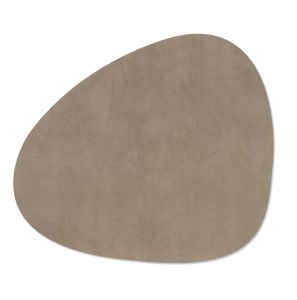 Nupo Table Mat Curve Large Nomad Grey by Lind DNA