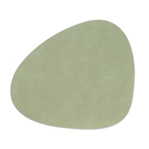 Nupo Table Mat Curve Large Olive Green by Lind DNA