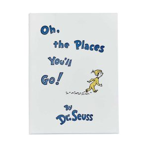 Oh The Places You'll Go White Leather by Graphic Image