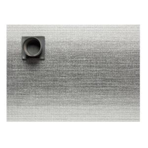 Ombre Placemat Rectangular Silver by Chilewich