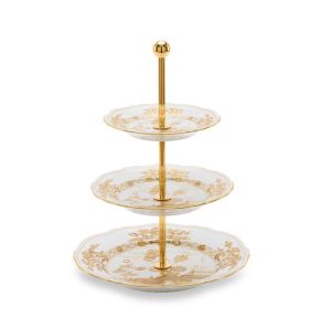 Oriente Italiano Aurum 3 Tier Stand by Ginori