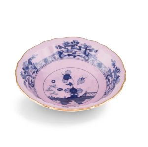 Oriente Italiano Azalea Gold Fruit Bowl by Ginori
