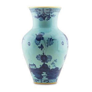 Oriente Italiano Iris Gold Ming Vase 30cm by Ginori