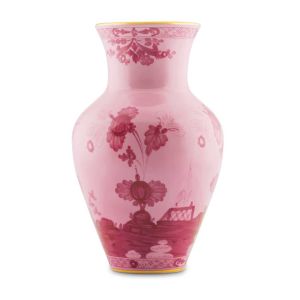 Oriente Italiano Porpora Gold Ming Vase 30cm by Ginori
