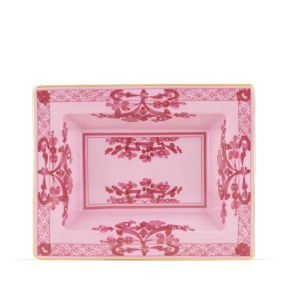 Oriente Italiano Porpora Rectangular Vide Poche by Ginori