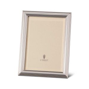 Oscar Platinum Frame 5 x 7 by L'Objet