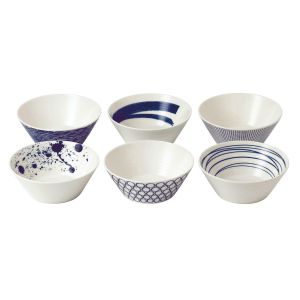 Pacific Bowls Assorted Set Of 6 by Royal Doulton