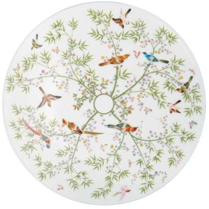 Paradis White Dessert Plate #1 by Raynaud