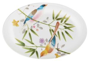 Paradis White Pickle Dish by Raynaud