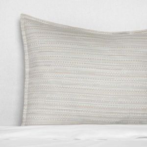 Pellestrina Bone Continental Sham by Sferra