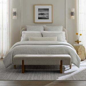 Pellestrina Bone Full Queen Duvet Cover by Sferra