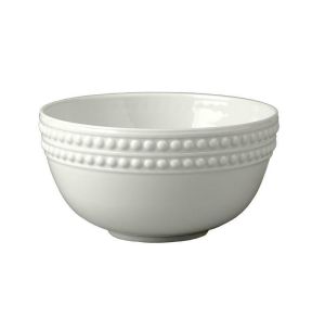 Perlee White Cereal Bowl by L'Objet