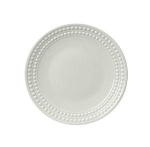 Perlee White Dessert Plate by L'Objet