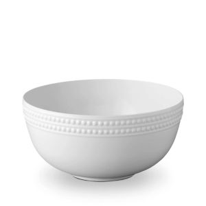 Perlee White Serving Bowl by L'Objet