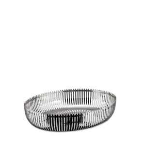 Pierre Charpin Oval Basket In Steel by Alessi