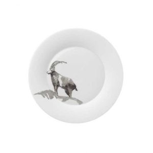 Piqueur Breakfast, Dessert Plate Large Ibex by Hering Berlin