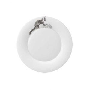 Piqueur Breakfast, Dessert Plate Large Stone Marten by Hering Berlin