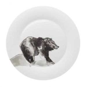 Piqueur Presentation Plate, Charger Bear by Hering Berlin