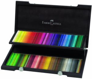 Polychromos 120 Colour Pencil In Wooden Case by Graf Von Faber Castell