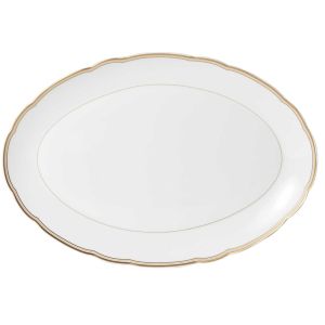 Pompadour Oval Platter: 15" by Bernardaud