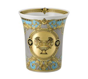 Prestige Gala Bleu Vase 7 Inch by Versace
