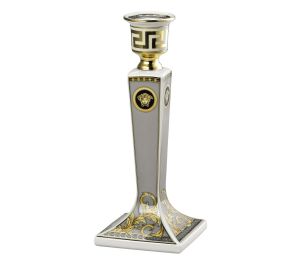 Prestige Gala Candleholder Porcelain 8 Inch by Versace
