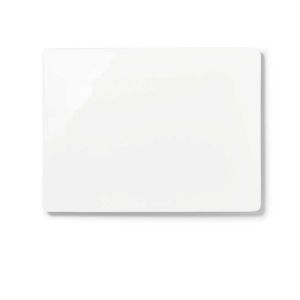 Pure Platter 24X32 cm White by Dibbern