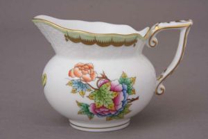 Queen Victoria Large Creamer by Herend