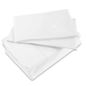 Raffaello White sheet set Queen by Signoria