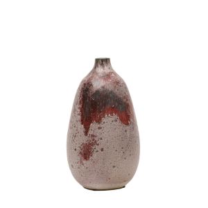 Red Bottle Vase Large by KH Wurtz