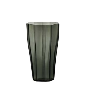 Reed Vase Moss Green Medium by Orrefors