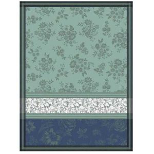 Romance - Green Tea Towel by Le Jacquard Francais