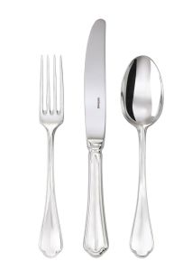 Rome - Silverplated 5 Pcs Place Setting with Hollow Handle Knife by Sambonet
