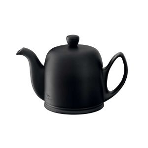 Salam Matte Black 4 cup tea pot by Degrenne